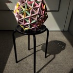Origami truncated icosahedron