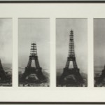 The Eiffel Tower under construction